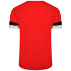 Puma Team Rise Short Sleeve Shirt in Red/Black/White