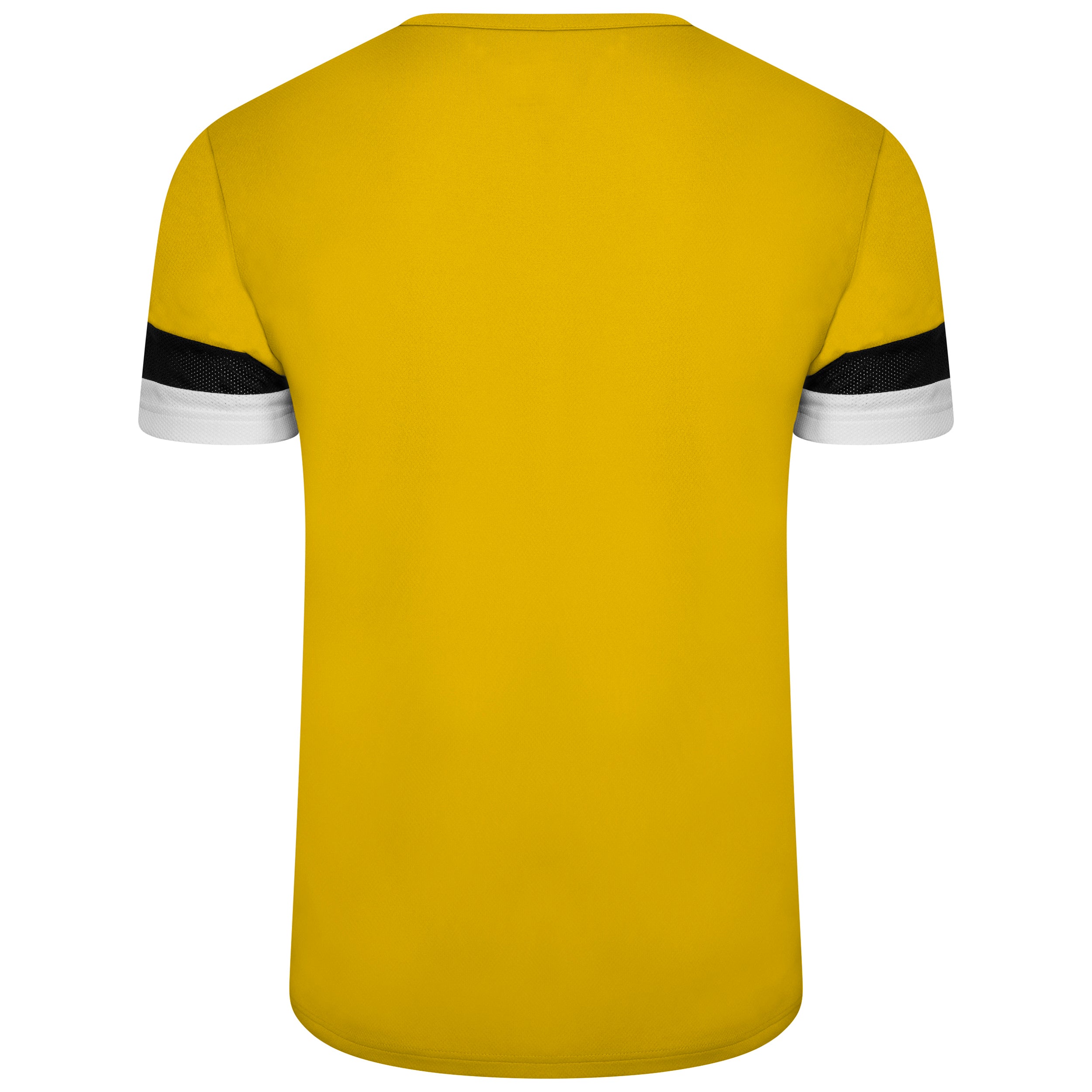 Puma Team Rise Short Sleeve Shirt in Cyber Yellow/Black/White