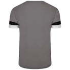 Puma Team Rise Short Sleeve Shirt in Smoked Pearl/Black/White