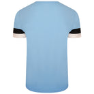 Puma Team Rise Short Sleeve Shirt in Team Light Blue/Black/White