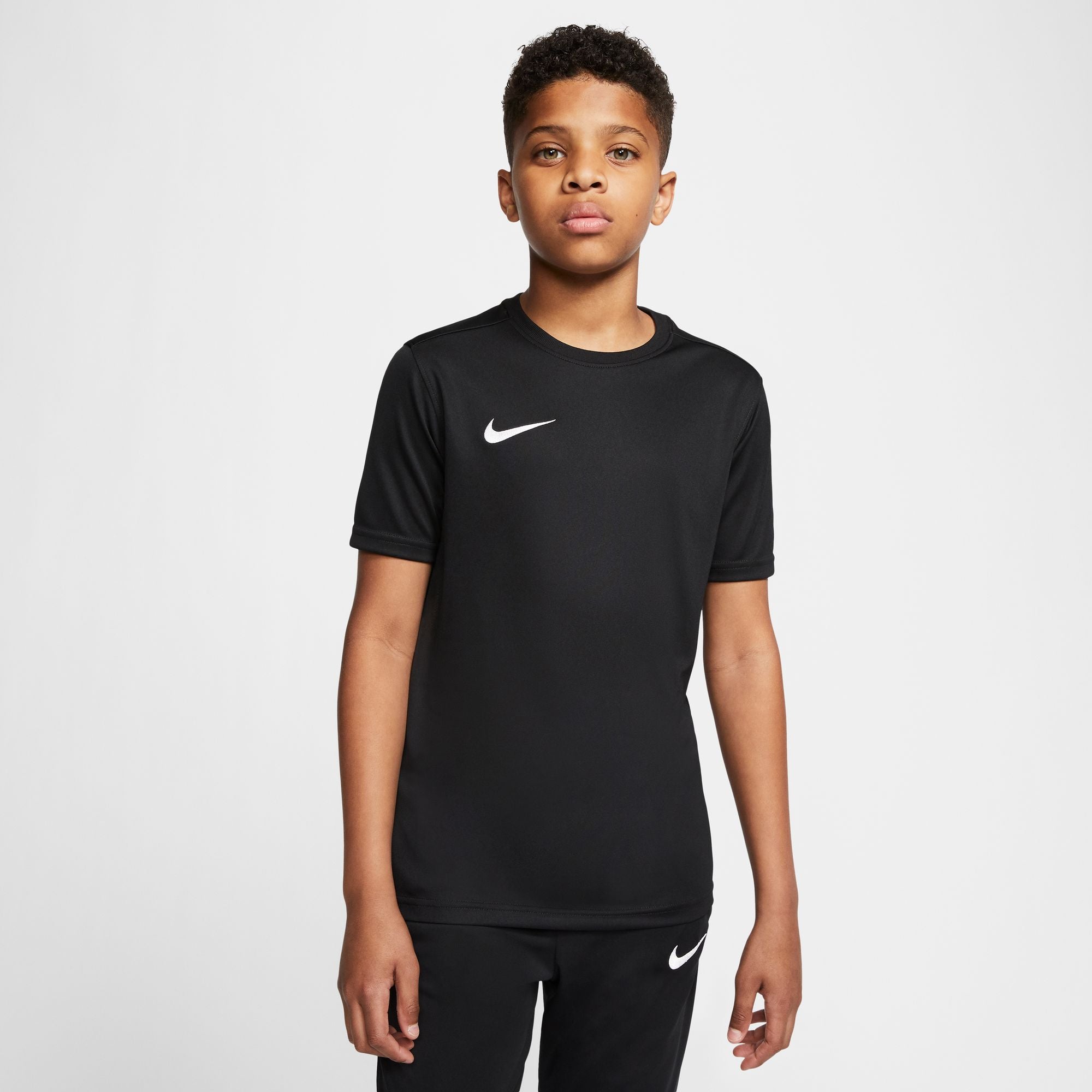 Nike Dri-fit Park VII Shirt Short Sleeve in Black