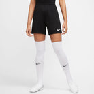 Nike Dri FIT Park III Knit Short Womens in Black/White