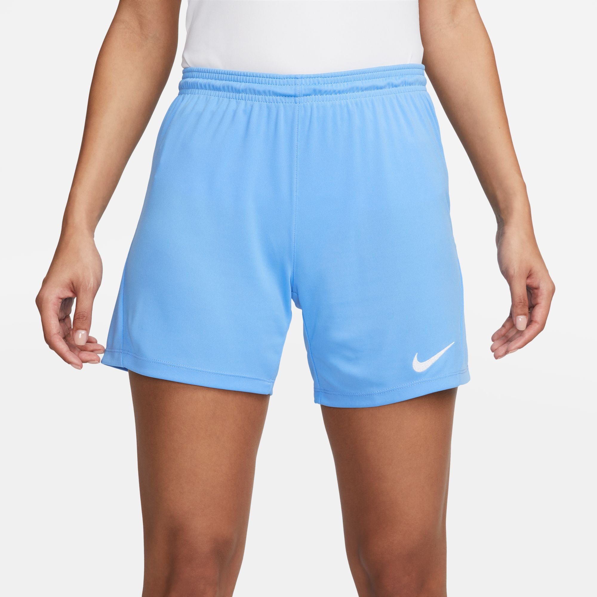 Nike Dri FIT Park III Knit Short Womens in University Blue