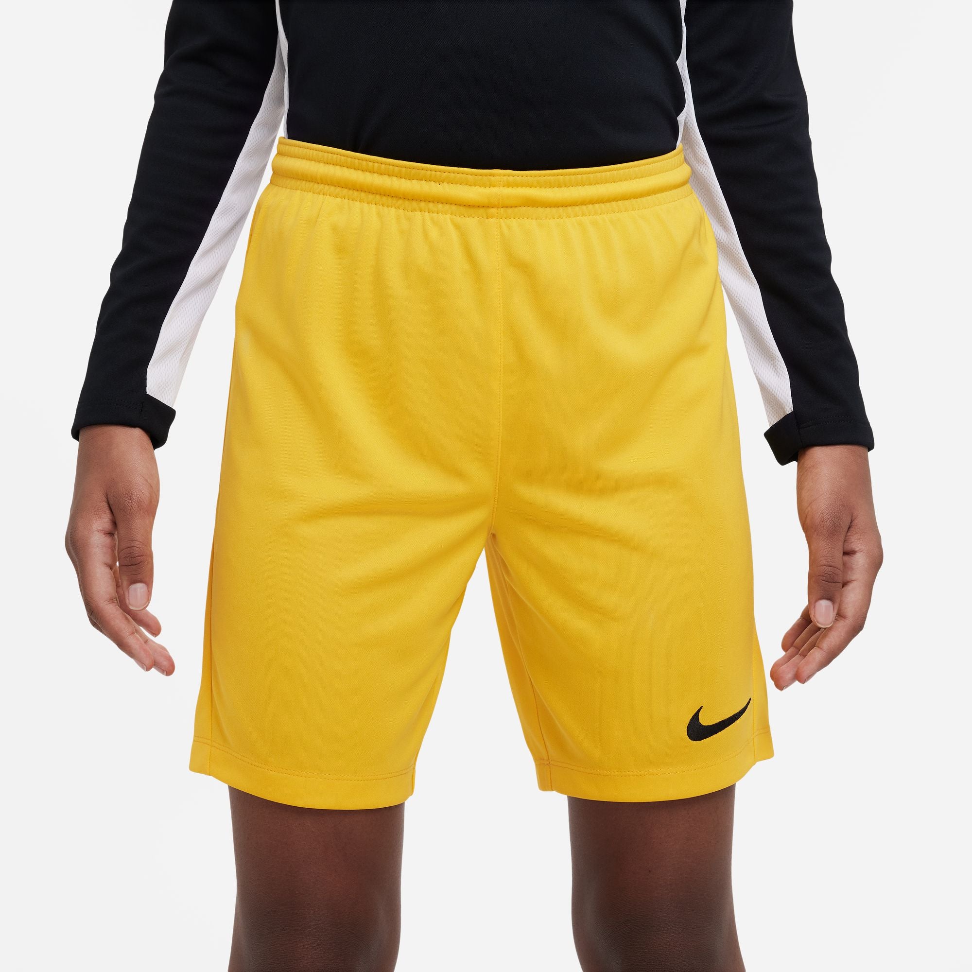 Nike Dri FIT Park III Short in University Gold/Black