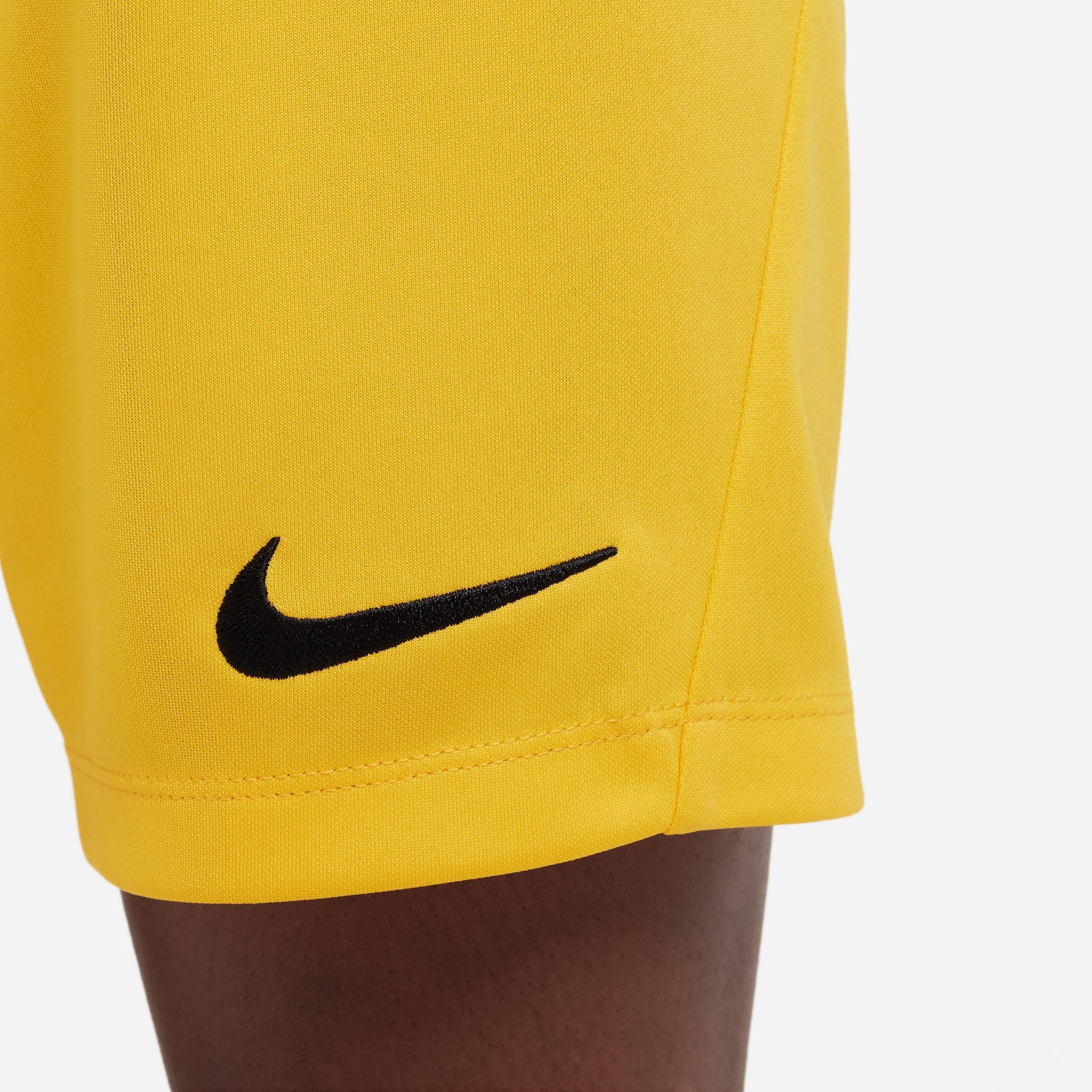 Nike Dri FIT Park III Short in University Gold/Black