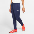 Nike Park 20 Knit Pant in Obsidian with orange nike trainers