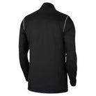 Back of Nike Park 20 Repel Rain Jacket in Black/White