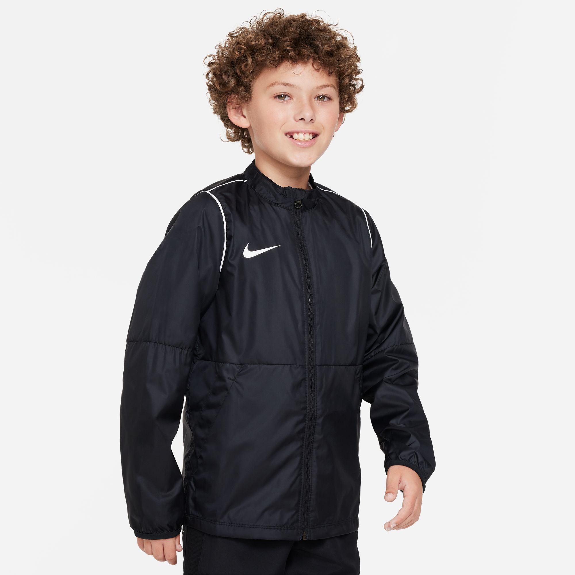 Nike Park 20 Repel Rain Jacket in Black/White