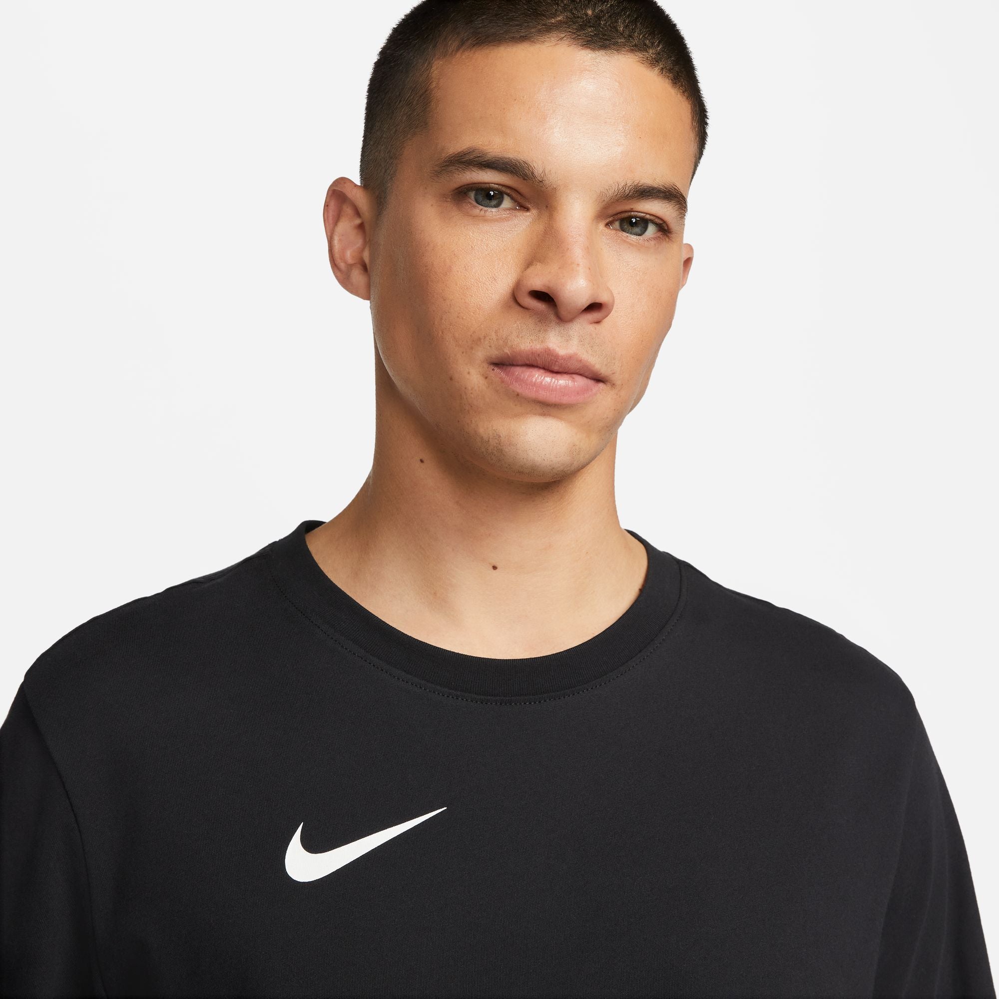 Nike Dri FIT Park 20 Short Sleeve Tee in Black