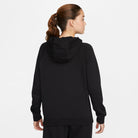 Back of Nike Park 20 Hoodie Womens in Black/White