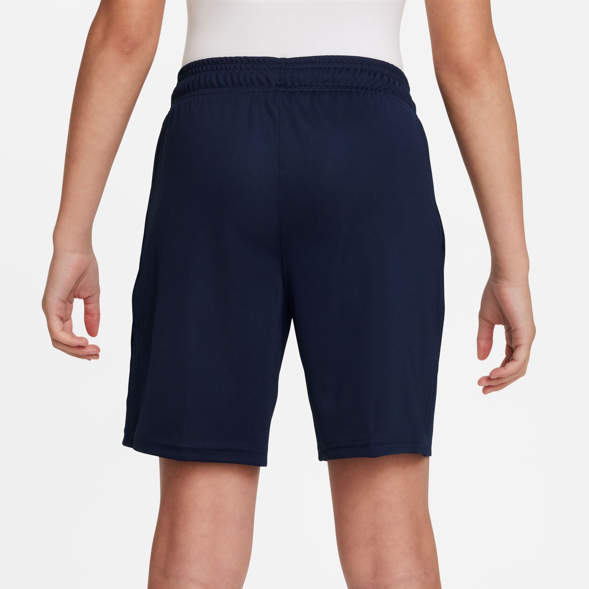 Back of Nike Park 20 Pocket Shorts in Obsidian