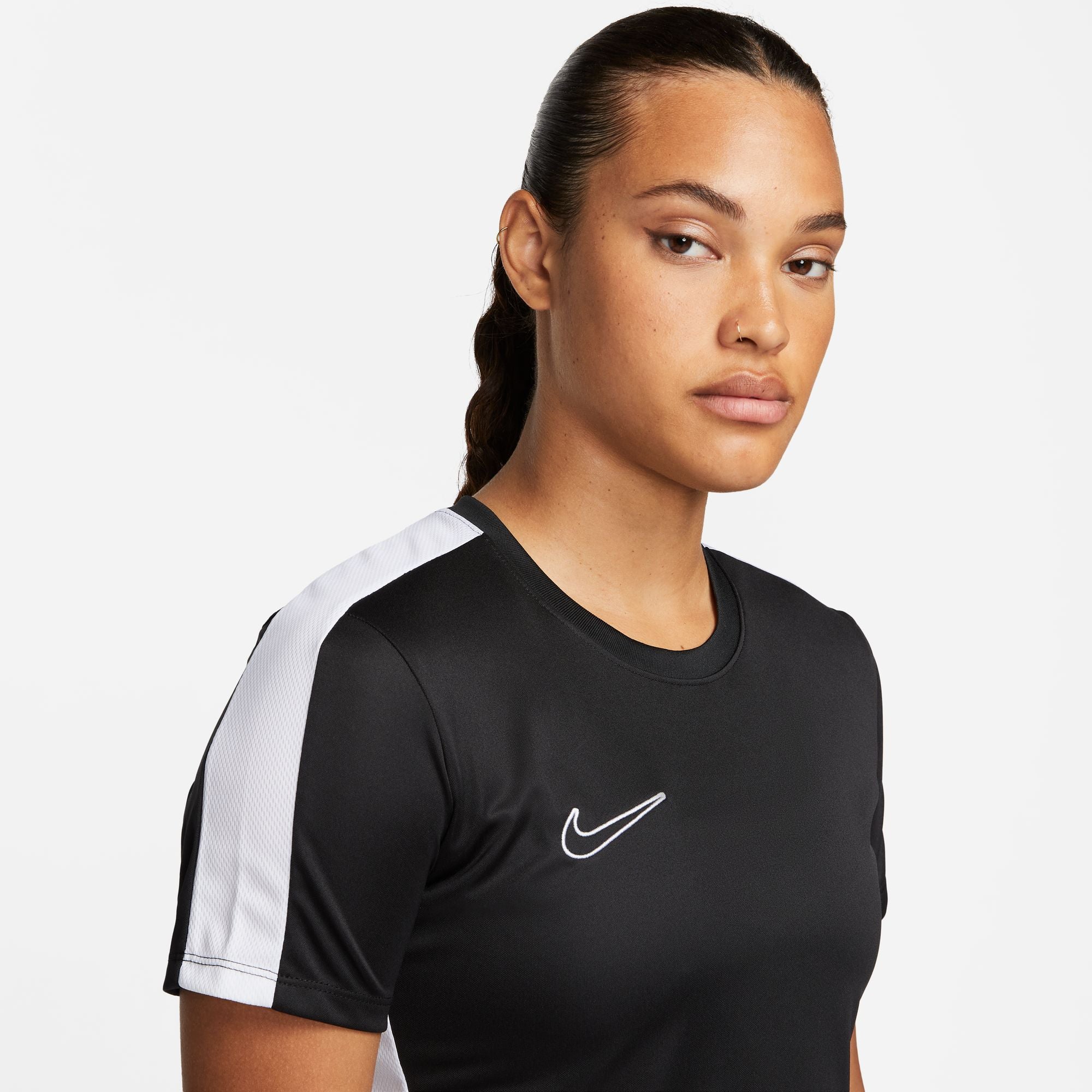 Nike Dri FIT Academy 23 Womens Short Sleeve Shirt in black