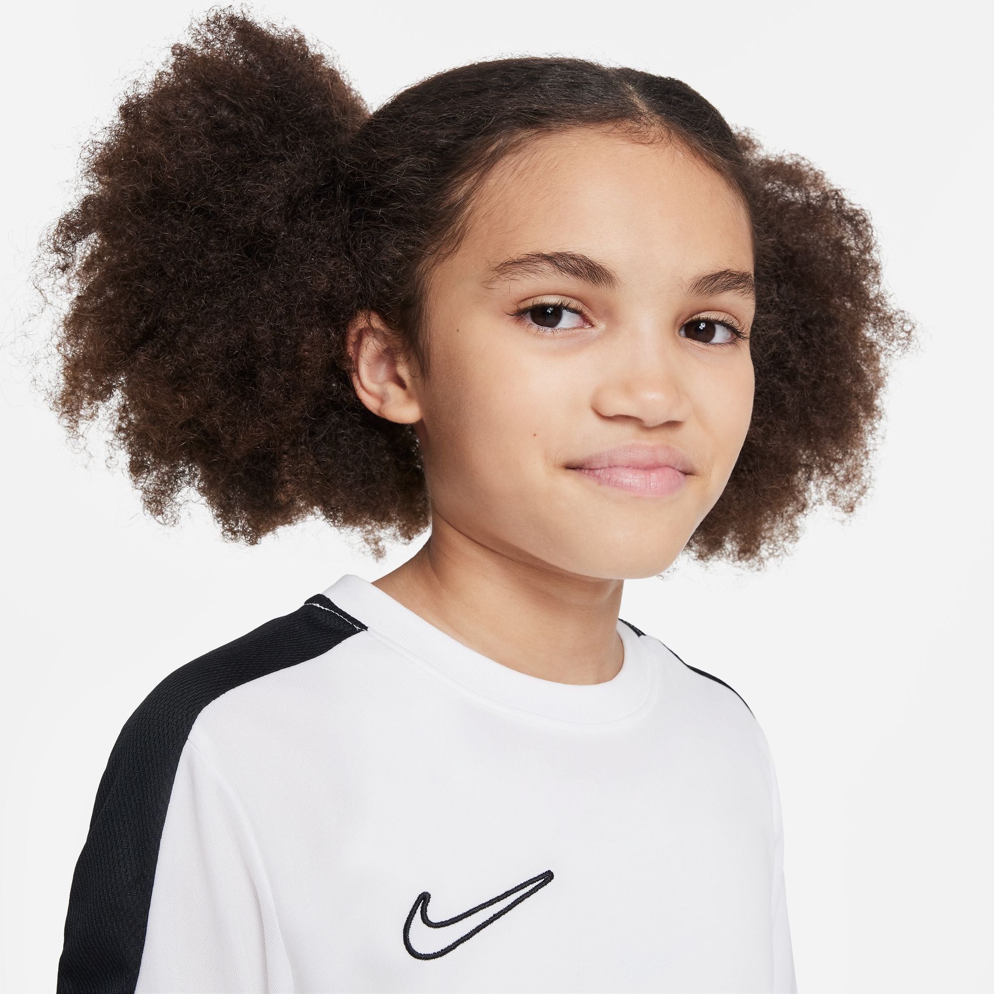 Nike Dri FIT Academy 23 Short Sleeve white and black Shirt