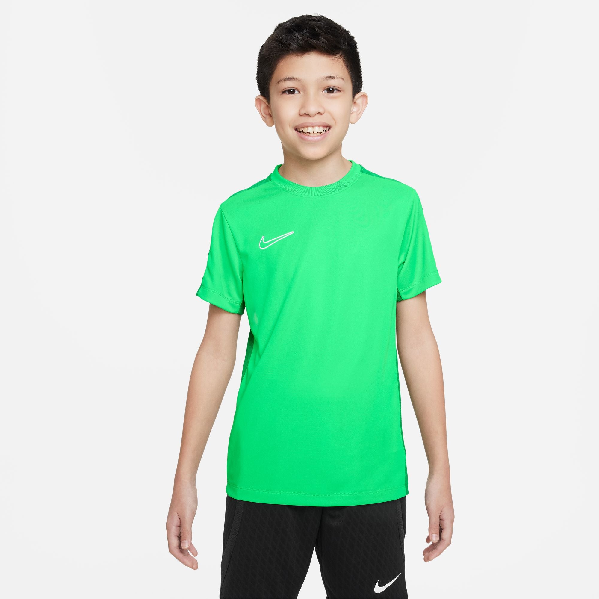 Nike Dri FIT Academy 23 Short Sleeve Shirt in lucky green