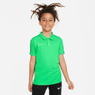 Nike Dri FIT Academy 23 Short Sleeve Polo in Green Spark/Lucky Green