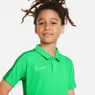 Nike Dri FIT Academy 23 Short Sleeve Polo in Green Spark/Lucky Green