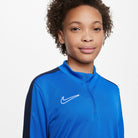 Nike Dri-FIT Academy 23 1/4 Zip Royal Blue Drill Top