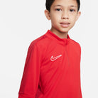 Nike Dri FIT Academy 23 1/4 Zip University Red Drill Top