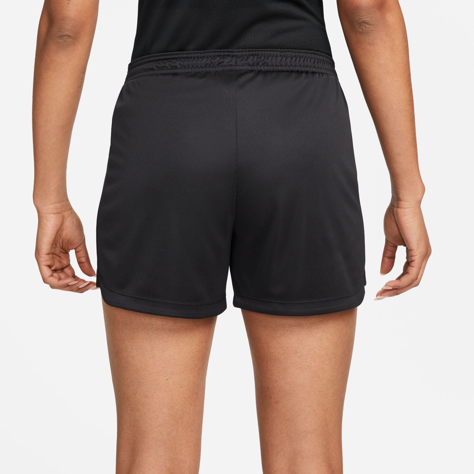 Nike women's dri fit training shorts black best sale