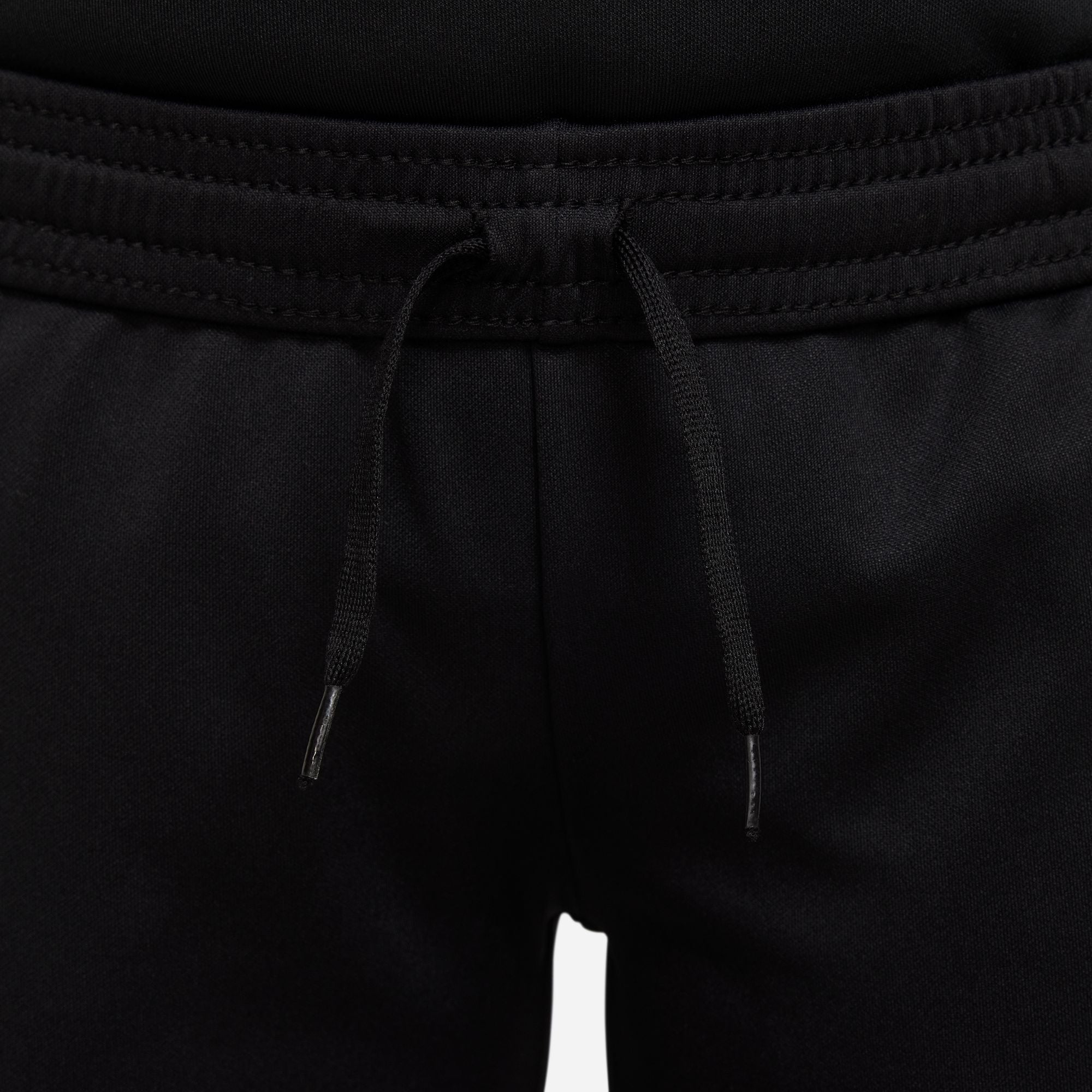 Black nike pants with white stripe fashion