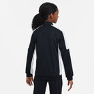 Back of Nike Dri FIT Academy 23 Knit Track Jacket in Black/White