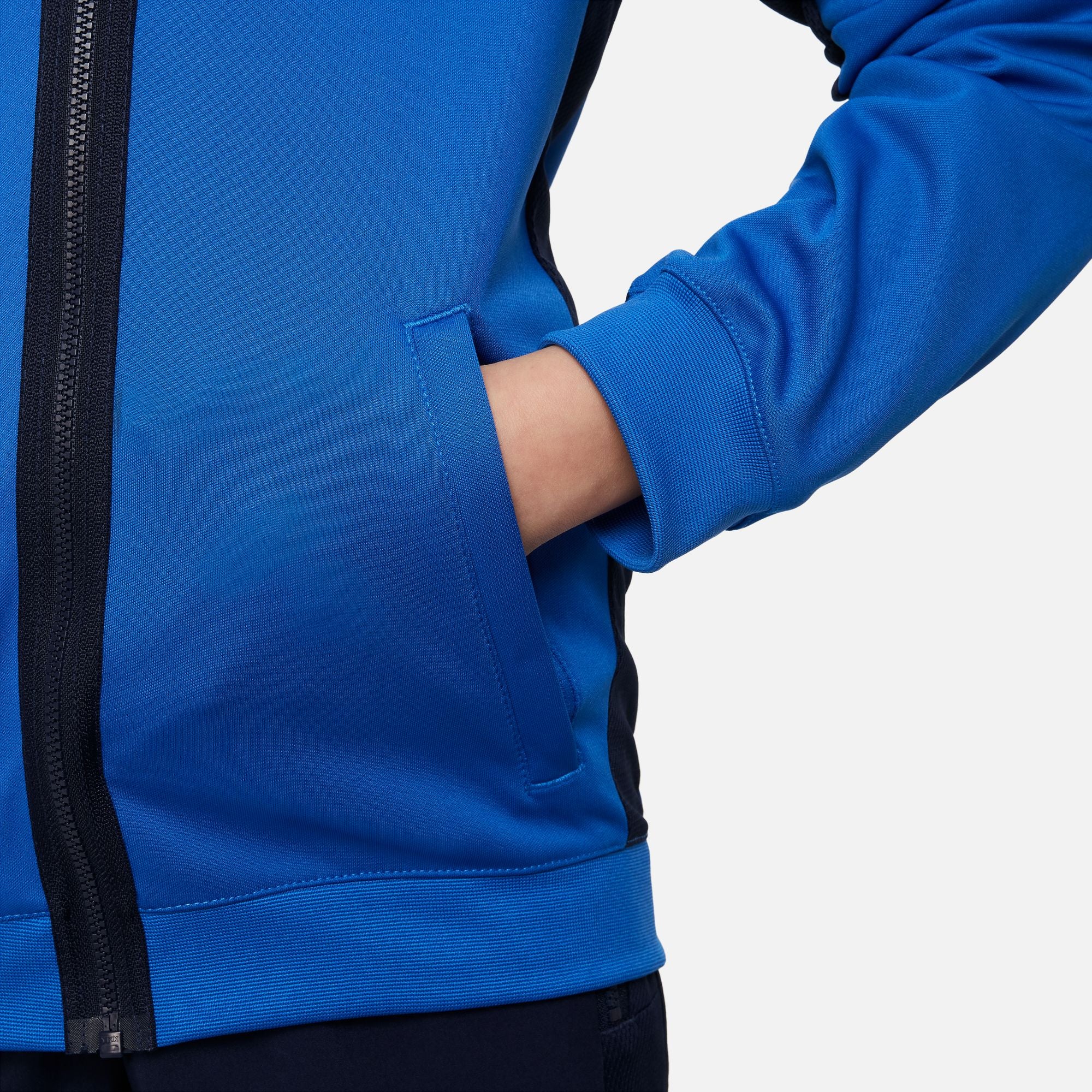 Nike Dri FIT Academy 23 Knit Track Jacket in Royal Blue/Obsidian