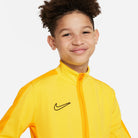 Nike Dri FIT Academy 23 Knit Track Jacket in Tour Yellow/University Gold