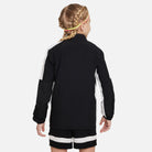 Back of Nike Dri FIT Academy 23 Woven Track Jacket in Black/White