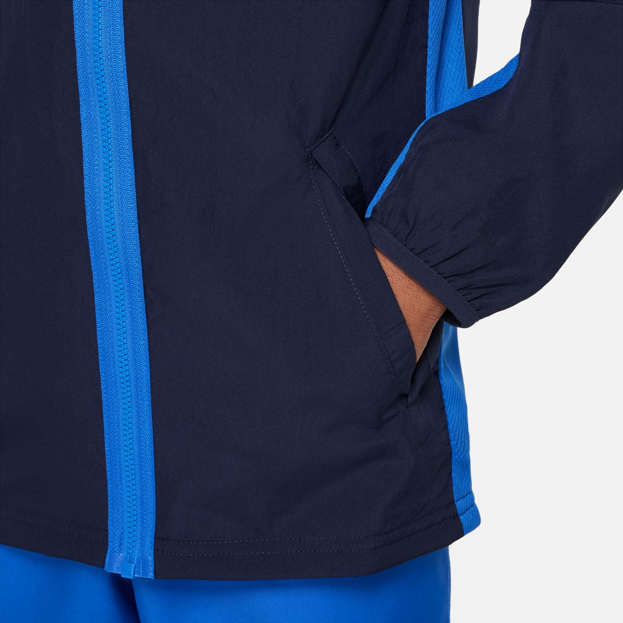 Nike Dri FIT Academy 23 Woven Track Jacket in Obsidian