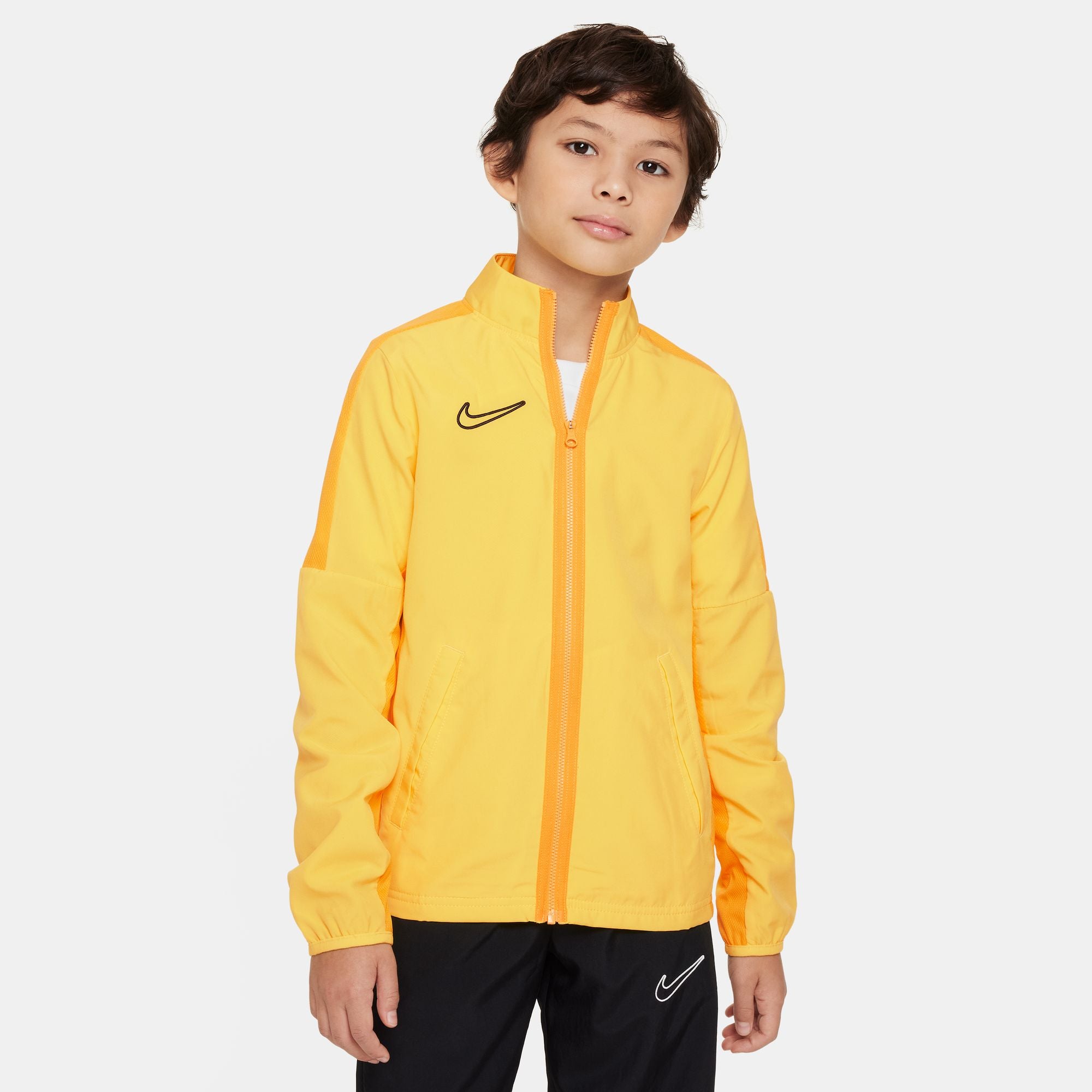 Nike woven jacket yellow online