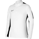 Nike Dri FIT Drill Top in White/Black/Black