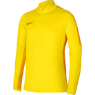 Nike Dri FIT Drill Top in Tour Yellow/University Gold