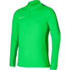 Nike Dri FIT Drill Top in Green Spark/Lucky Green/White