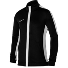 Nike Dri FIT Knit Track Jacket in Black/White/White