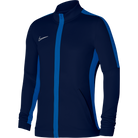 Nike Dri FIT Knit Track Jacket in Obsidian/Royal Blue/White