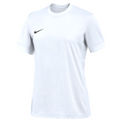 Nike Women's Dri-Fit Strike IV Short Sleeve Jersey in white