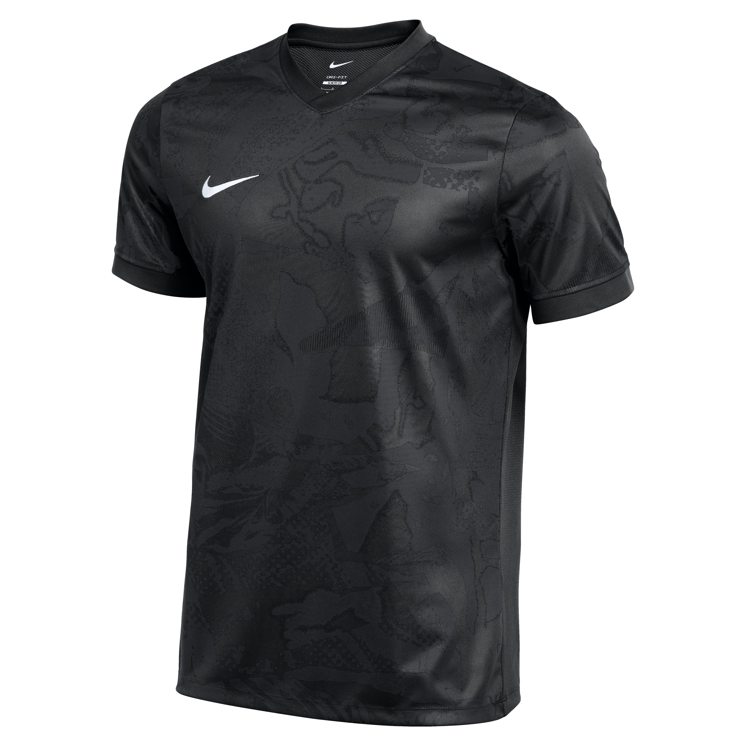 Nike Dri-Fit Precision VII Short Sleeve Jersey in black