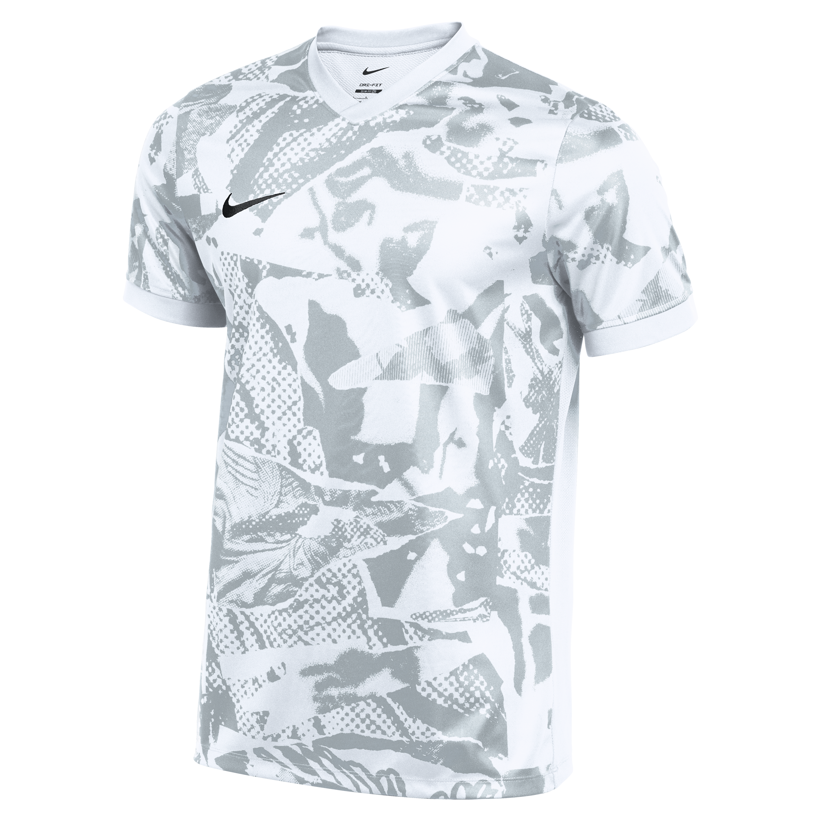 Nike Dri-Fit Precision VII Short Sleeve Jersey in white