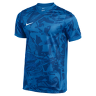 Nike Dri-Fit Precision VII Short Sleeve Jersey in royal blue