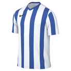 Nike Dri-Fit Striped Division V Short Sleeve Jersey in royal blue/white