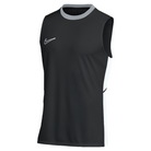 Nike Dri-Fit Academy 25 Sleeveless Top in black/wolf grey