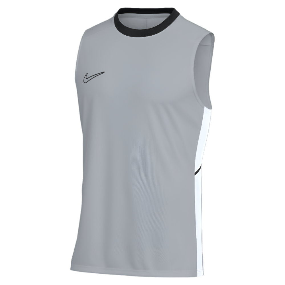 Nike Dri-Fit Academy 25 Sleeveless Top in wolf grey/black