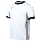 Nike Dri-Fit Academy 25 Short Sleeve Top in white/black