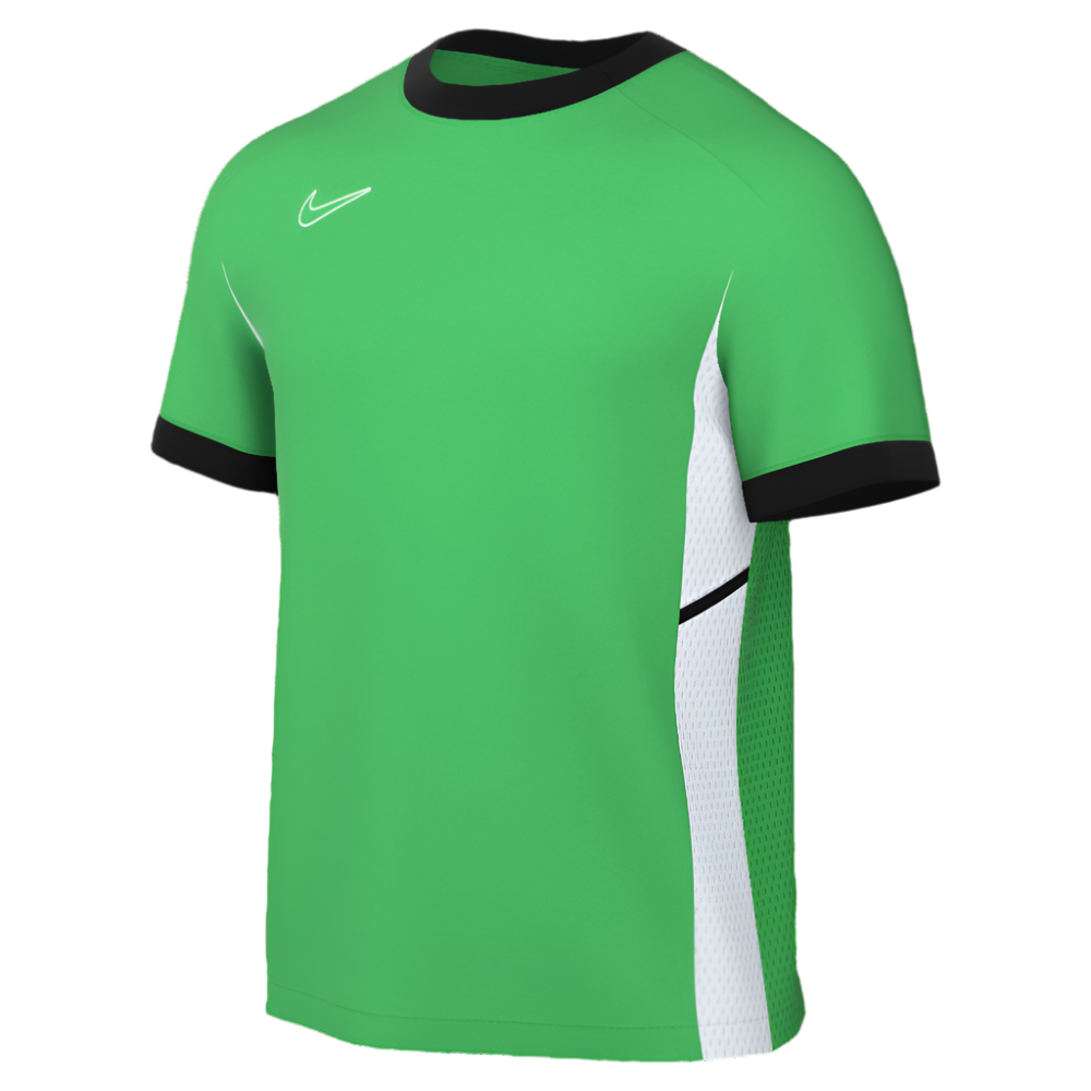 Nike Dri-Fit Academy 25 Short Sleeve Top in green spark/black