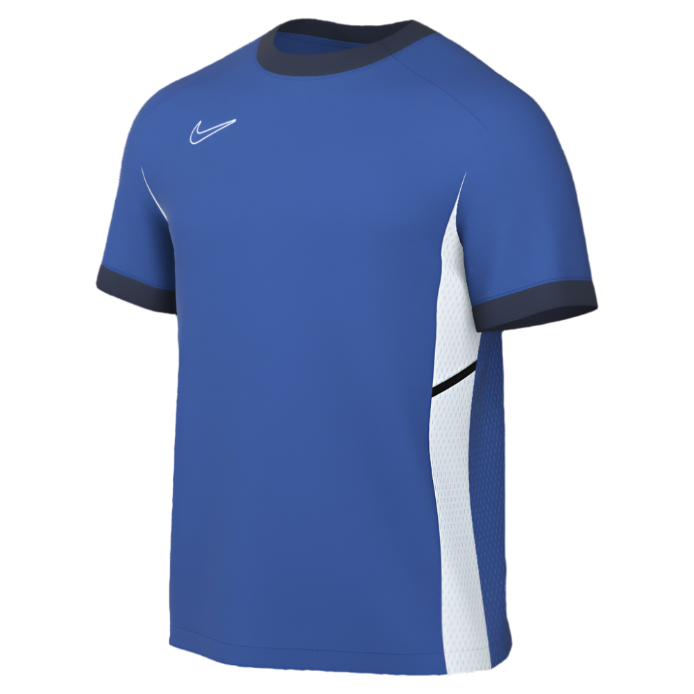 Nike Dri-Fit Academy 25 Short Sleeve Top in royal blue/obsidian