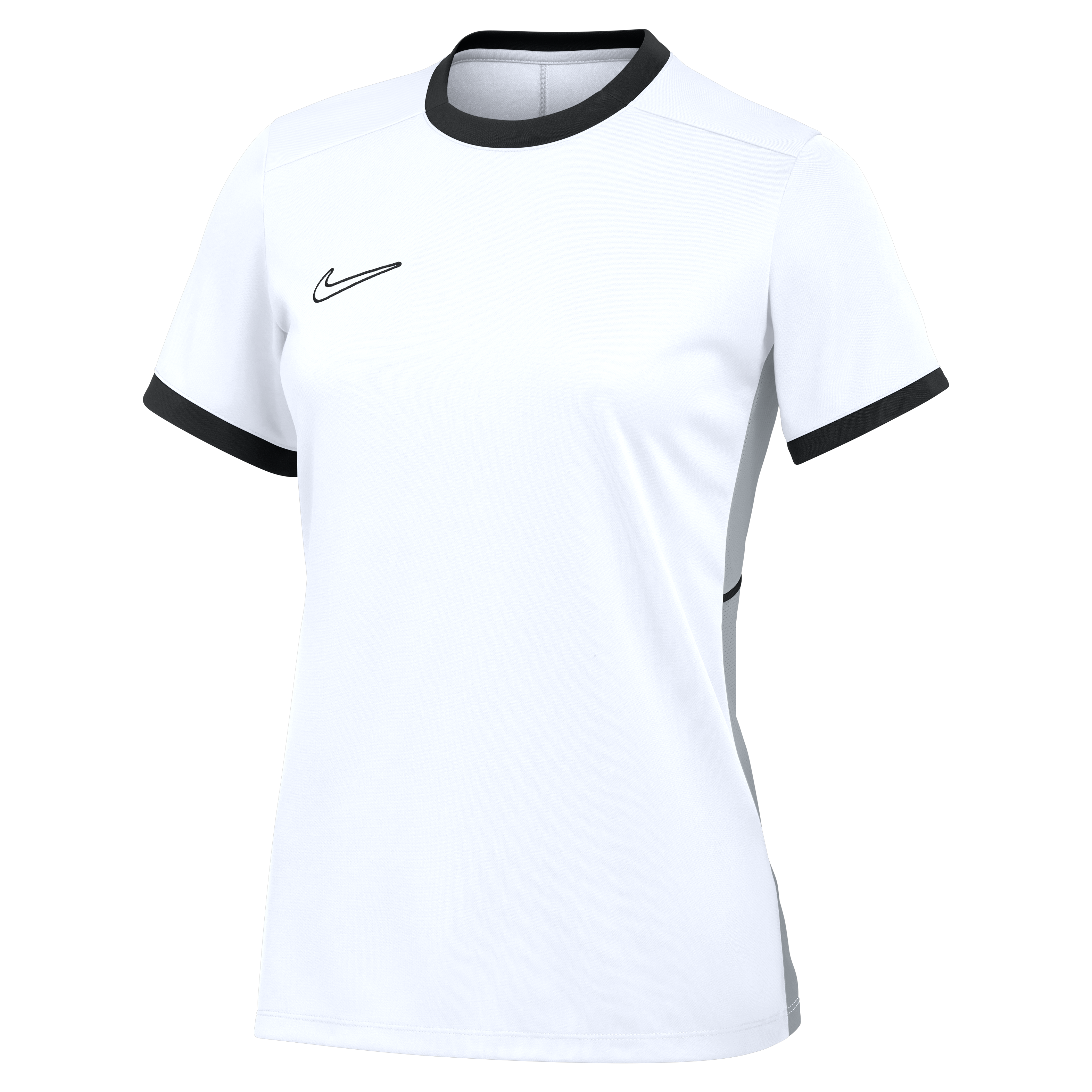 Nike Women's Dri-Fit Academy 25 Short Sleeve Top in white