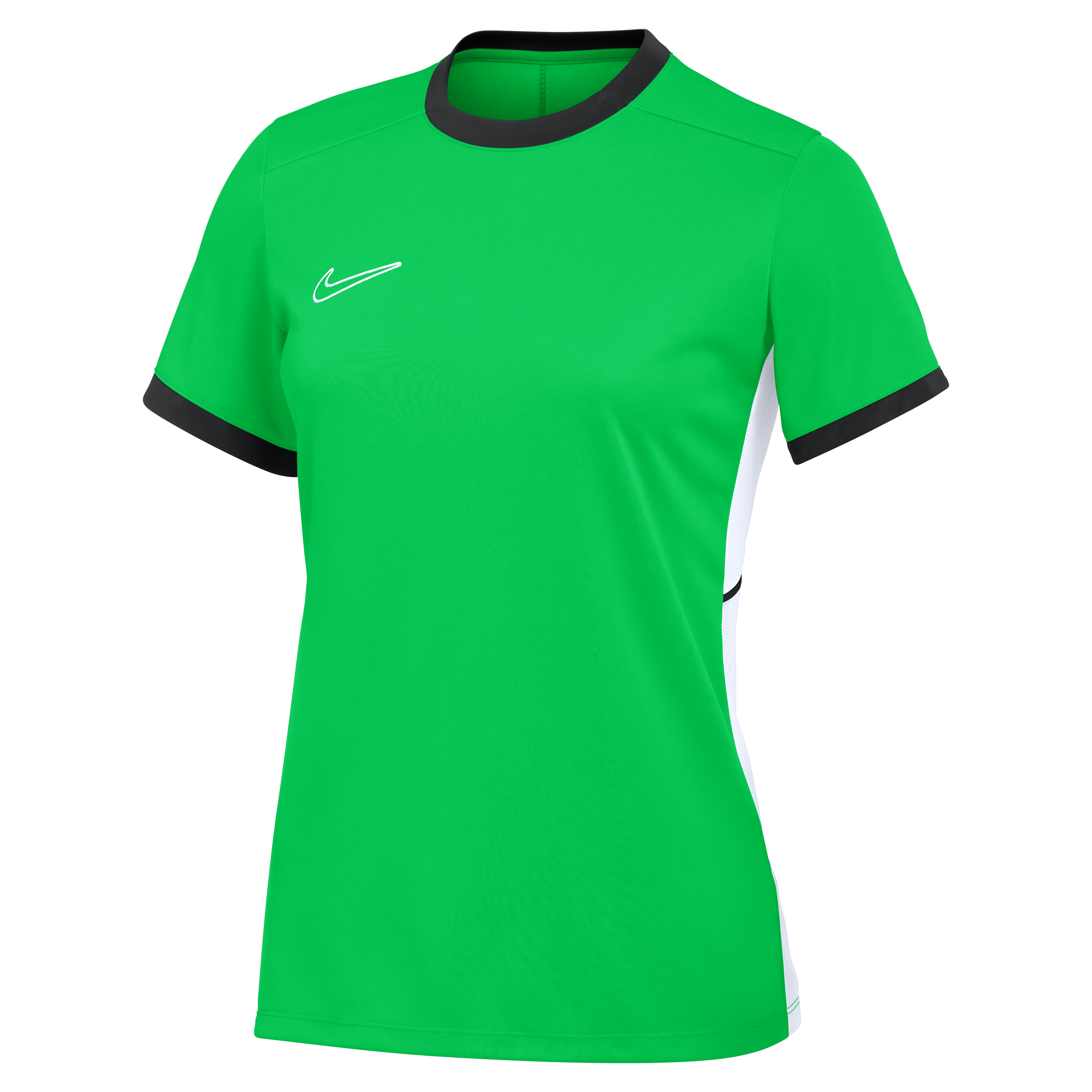 Nike Women's Dri-Fit Academy 25 Short Sleeve Top in green spark