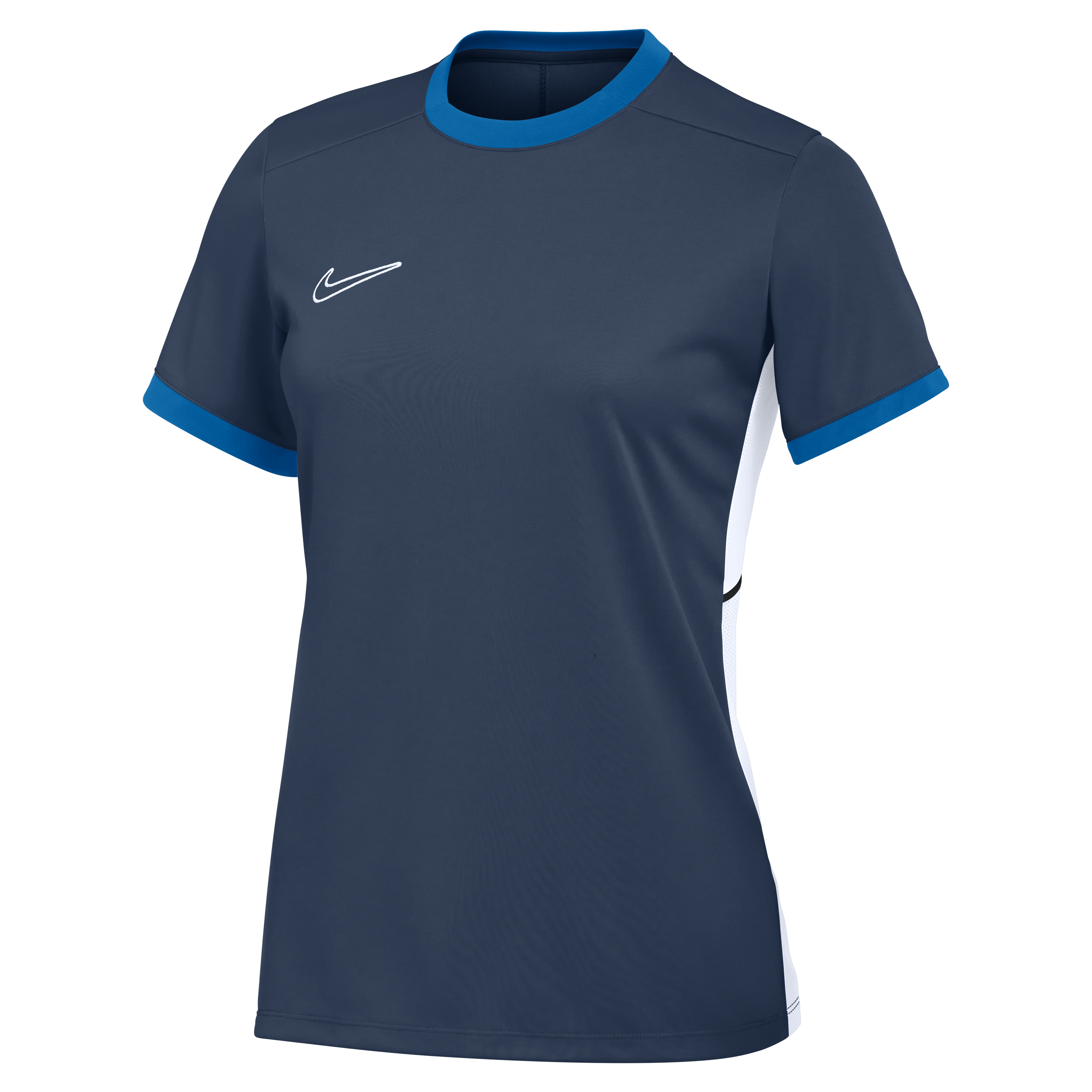 Nike Women's Dri-Fit Academy 25 Short Sleeve Top in obsidian