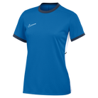 Nike Women's Dri-Fit Academy 25 Short Sleeve Top in royal blue