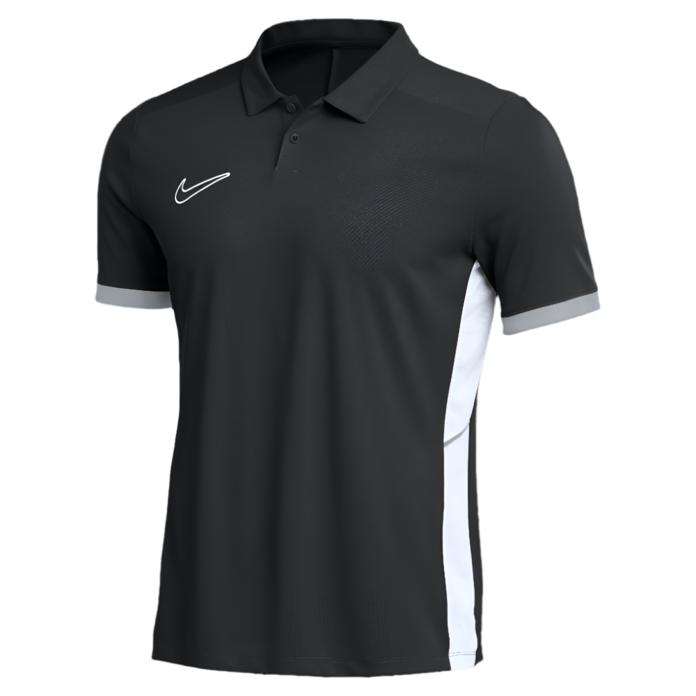 Nike Dri-Fit Academy 25 Short Sleeve Polo in black/wolf grey